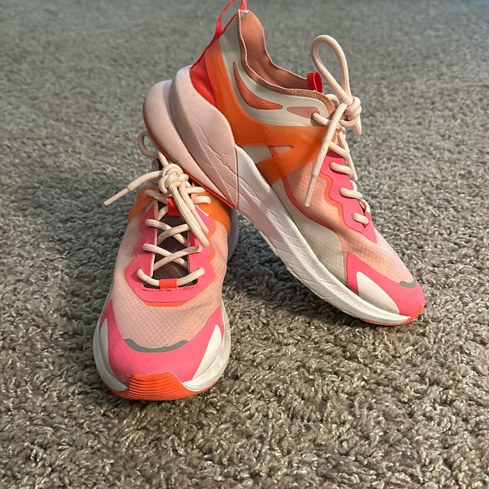 Size 7 Pink & Orange Fabletics shoes